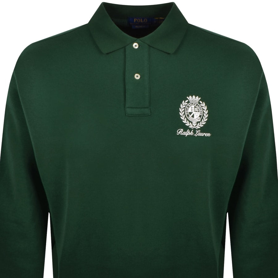 Ralph Lauren Logo Polo Sweatshirt Green