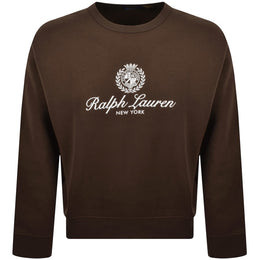 Ralph Lauren Logo Sweatshirt Branch Brown