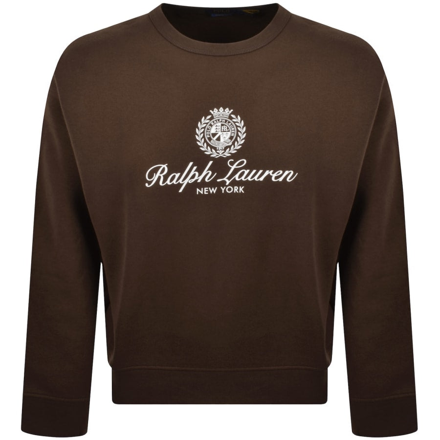 Ralph Lauren Logo Sweatshirt Branch Brown