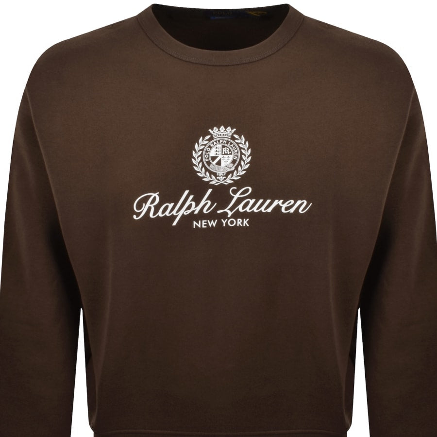 Ralph Lauren Logo Sweatshirt Branch Brown
