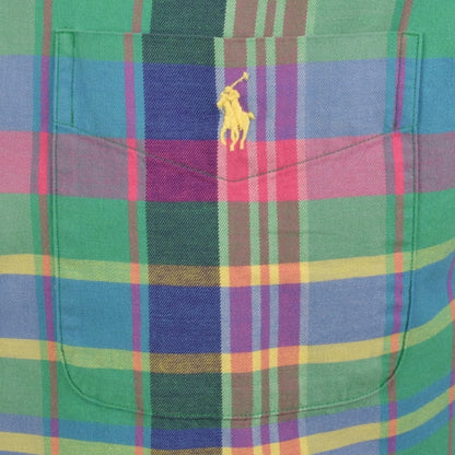 Ralph Lauren Long Sleeve Check Shirt Green