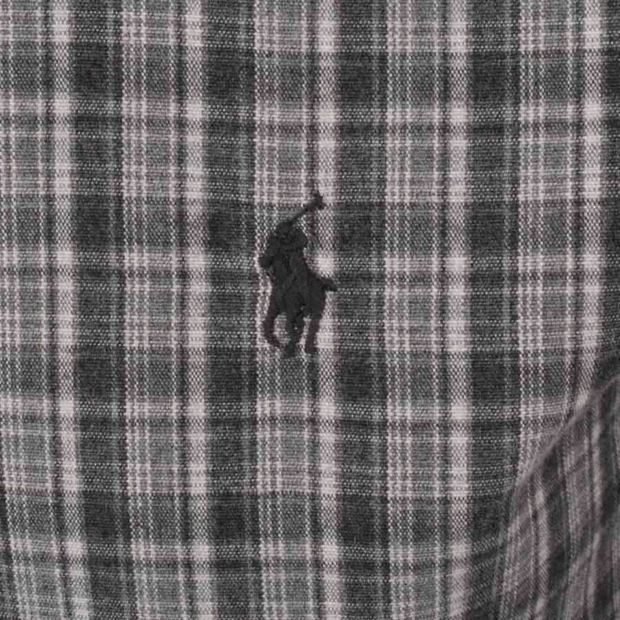 Ralph Lauren Long Sleeve Check Shirt Grey