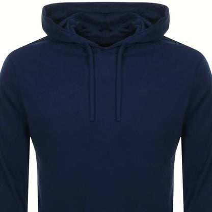 Ralph Lauren Long Sleeved Hooded T Shirt Navy