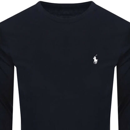 Ralph Lauren Long Sleeved T Shirt Navy