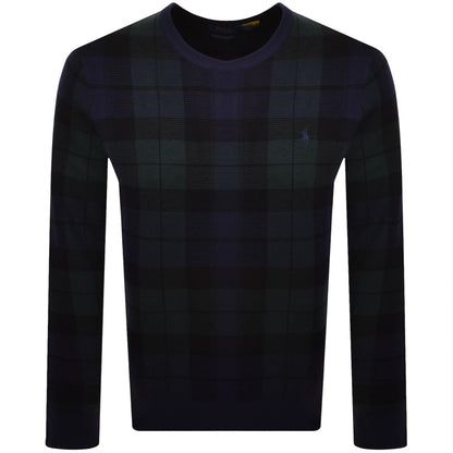 Ralph Lauren Merino Wool Knit Jumper Navy