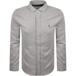 Ralph Lauren Puppytooth Print Shirt Cream