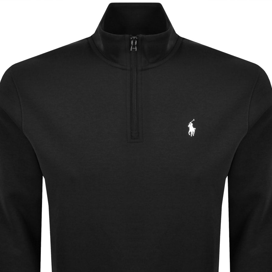 Ralph Lauren Quarter Zip Sweatshirt Black