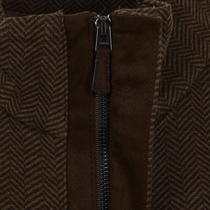 Ralph Lauren Quarter Zip Sweatshirt Brown