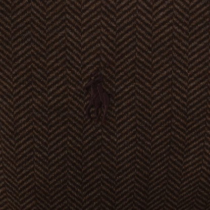 Ralph Lauren Quarter Zip Sweatshirt Brown
