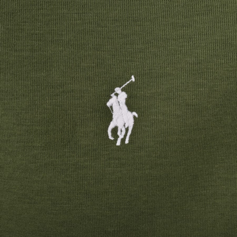 Ralph Lauren Quarter Zip Sweatshirt Green