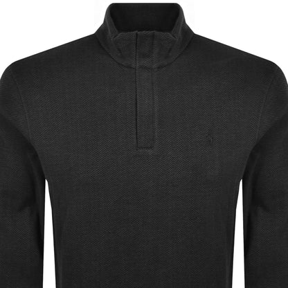 Ralph Lauren Quarter Zip Sweatshirt Grey