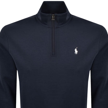 Ralph Lauren Quarter Zip Sweatshirt Navy