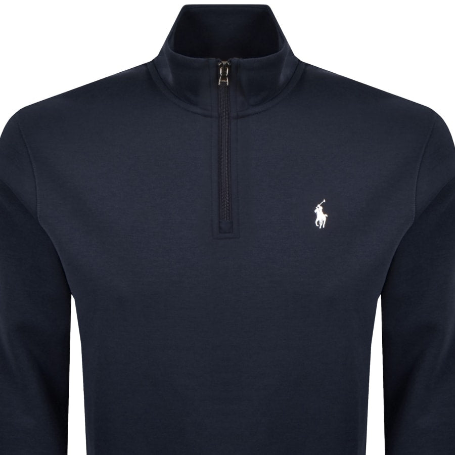Ralph Lauren Quarter Zip Sweatshirt Navy