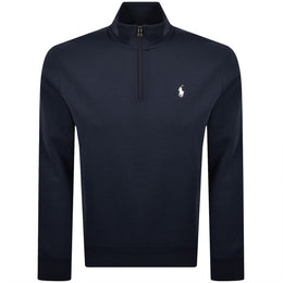 Ralph Lauren Quarter Zip Sweatshirt Navy