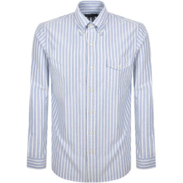 Ralph Lauren Stripe Shirt Blue And White