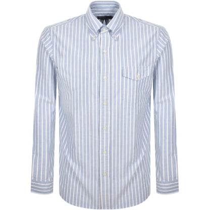 Ralph Lauren Stripe Shirt Blue And White