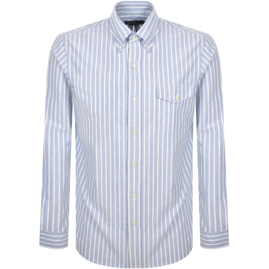 Ralph Lauren Stripe Shirt Blue And White