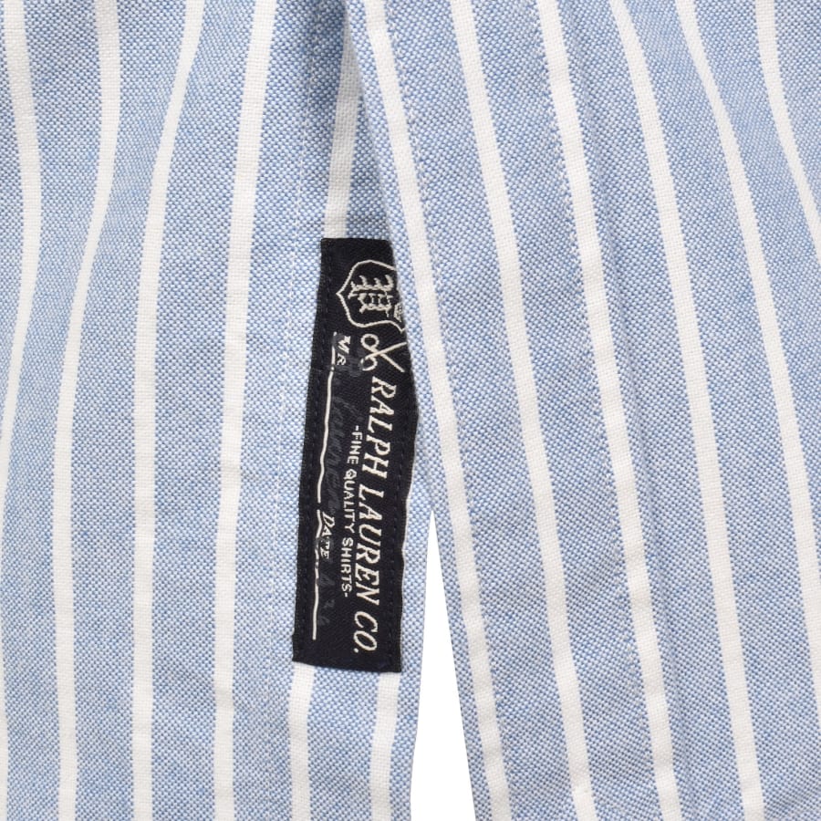 Ralph Lauren Stripe Shirt Blue And White