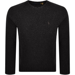 Ralph Lauren Wool Blend Knit Jumper Grey