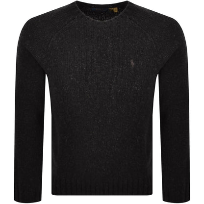 Ralph Lauren Wool Blend Knit Jumper Grey