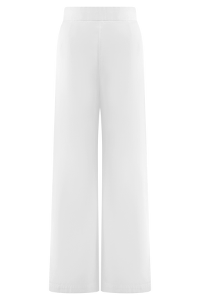 Rayne Wide Leg Denim Jeans - White