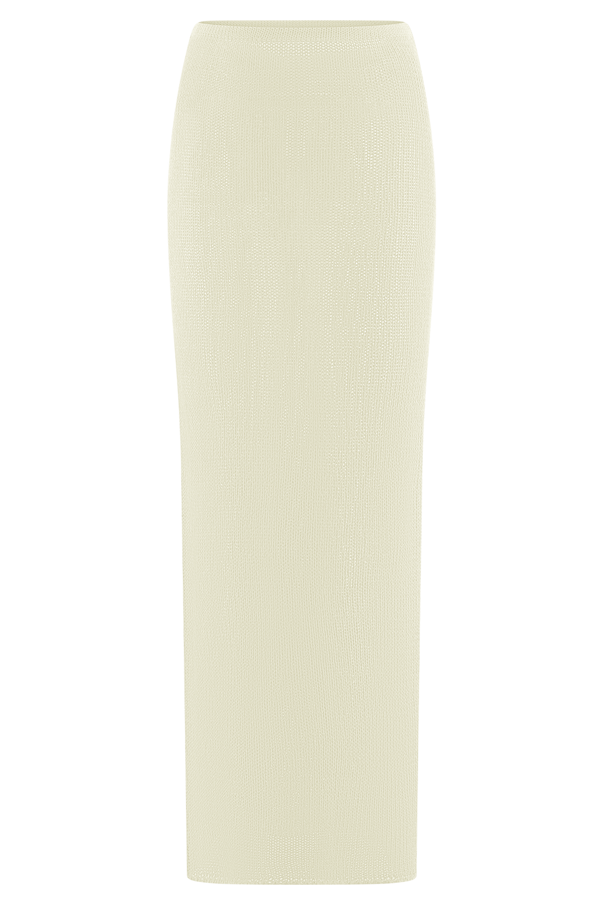 Reagan Knit Maxi Skirt - White