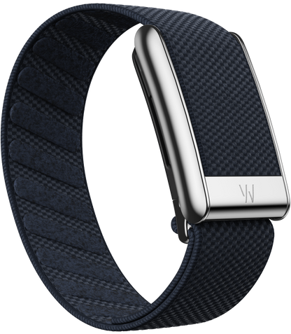 Whoop 5.0 SuperKnit Luxe Band - Midnight with Titanium
