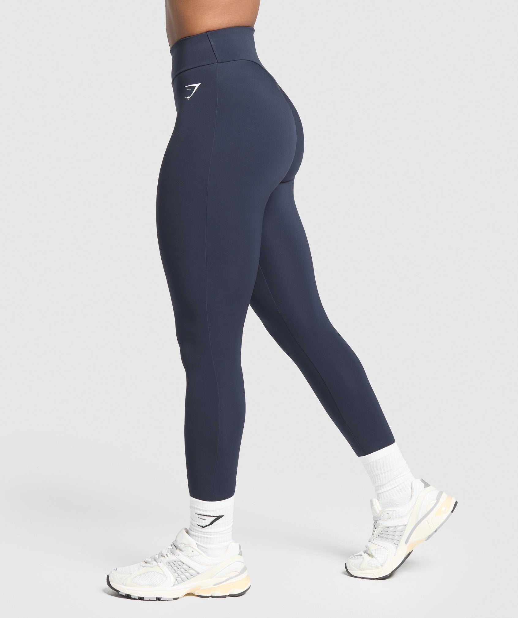 Gymshark Reps Power Leggings - Heavy Blue