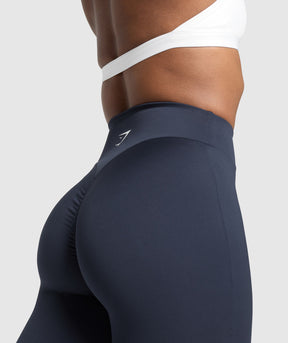 Gymshark Reps Power Leggings - Heavy Blue