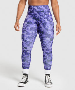 Gymshark Reps Power Leggings - Fresh Lilac