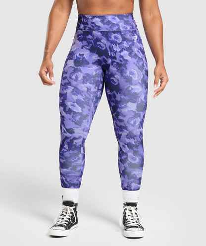 Gymshark Reps Power Leggings - Fresh Lilac