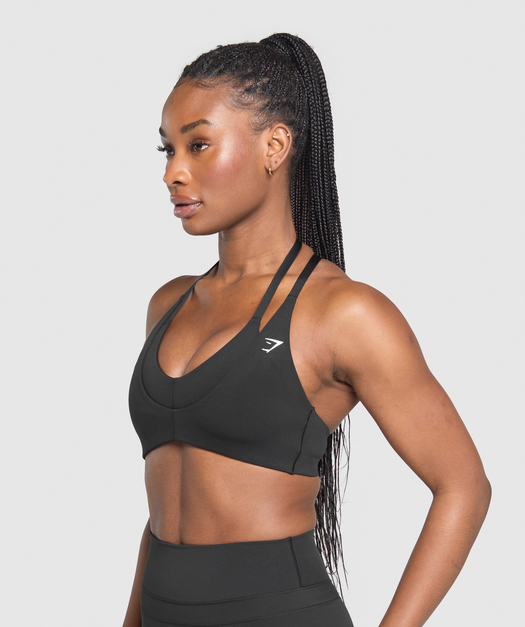 Gymshark Reps T Back Sports Bra - Black