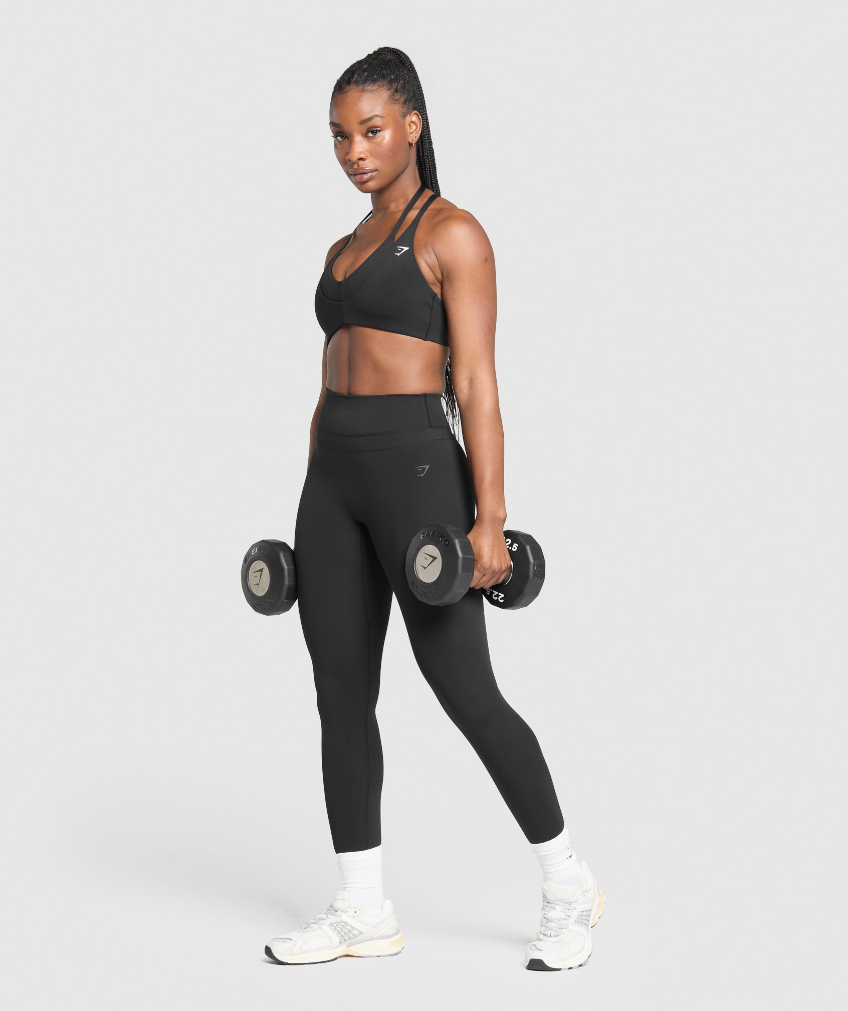 Gymshark Reps T Back Sports Bra - Black