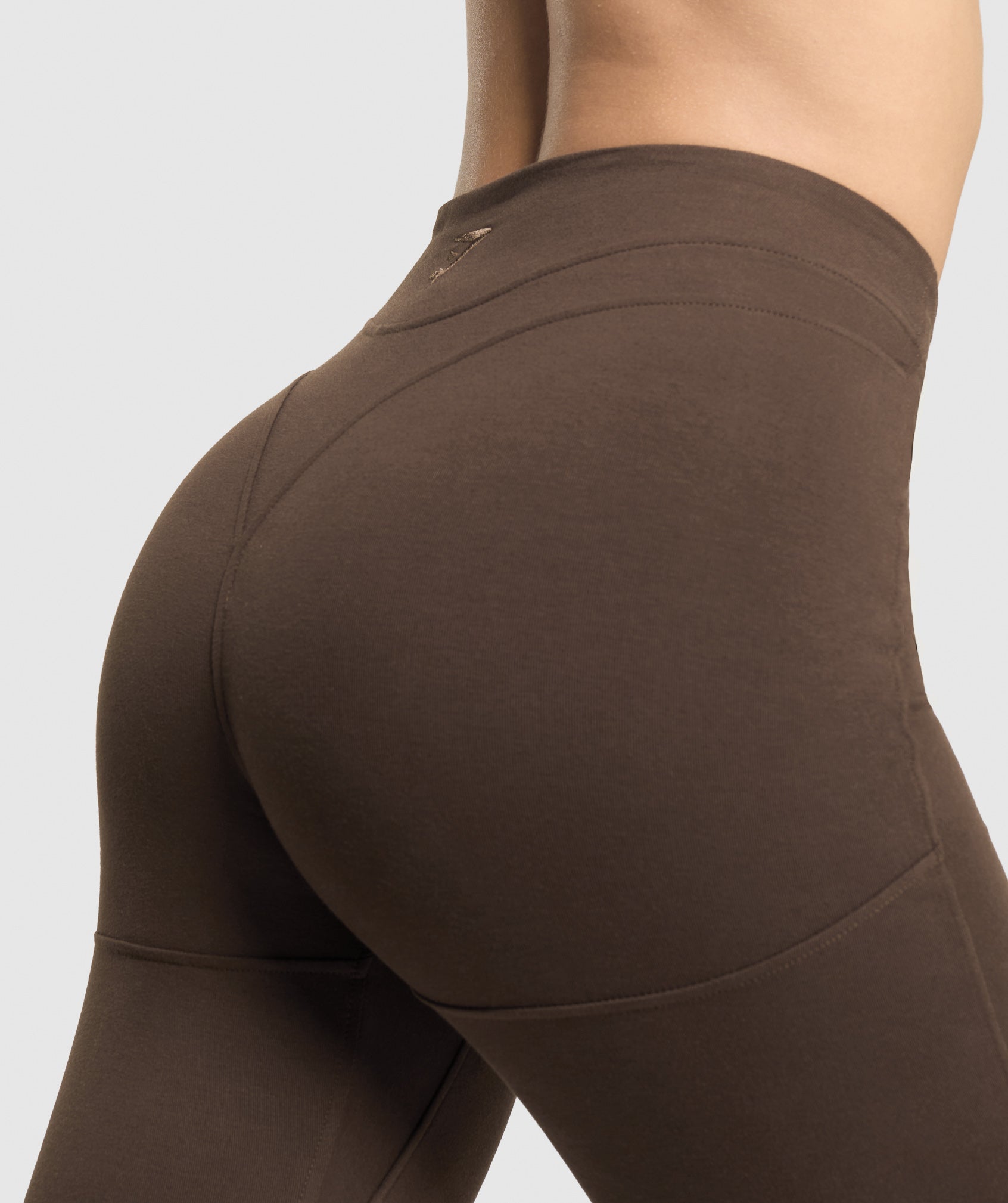 Gymshark Rest Day Bootcut Leggings - Archive Brown