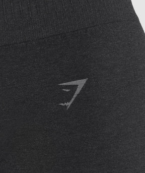 Gymshark Luxe Seamless Flare Leggings - Coal Marl