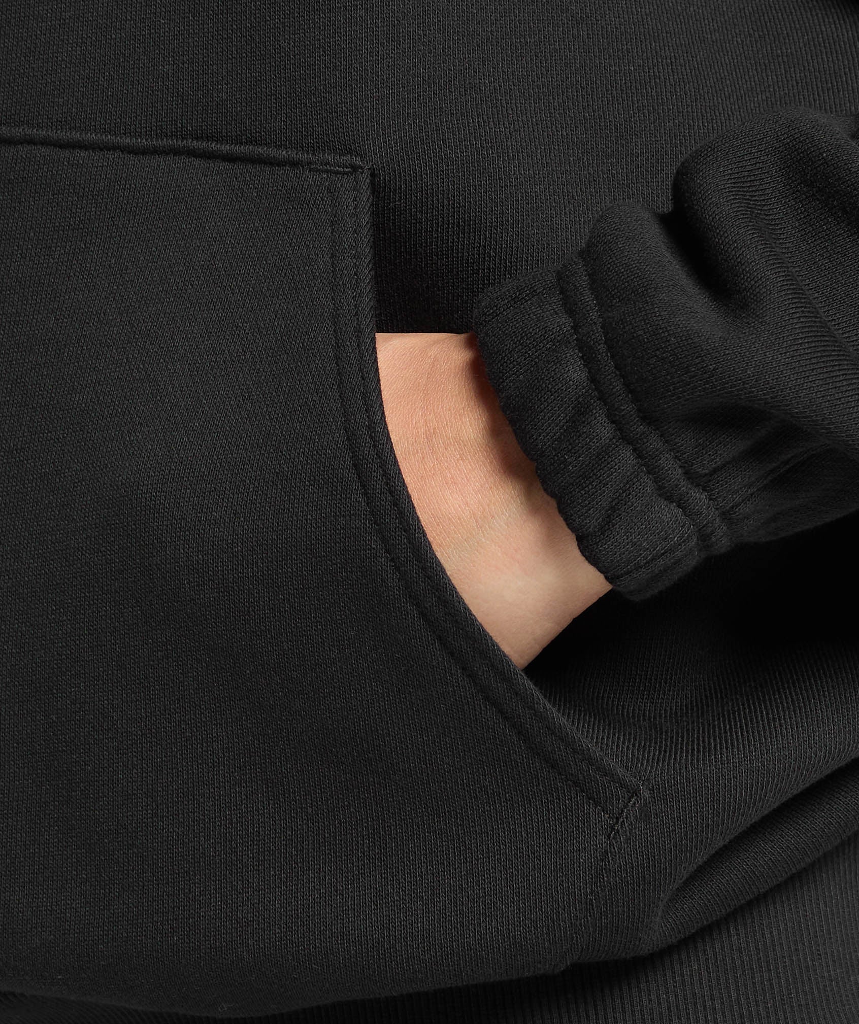 Gymshark Rest Day Sweats 2.0 Oversized Hoodie - Black