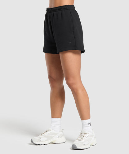 Gymshark Rest Day Sweats 2.0 Shorts - Black