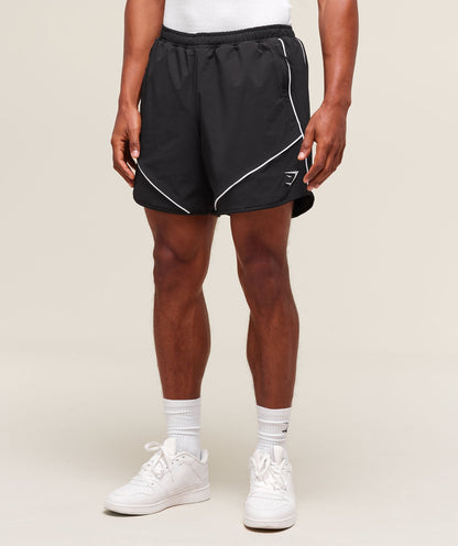 Gymshark Retro Shorts - Black