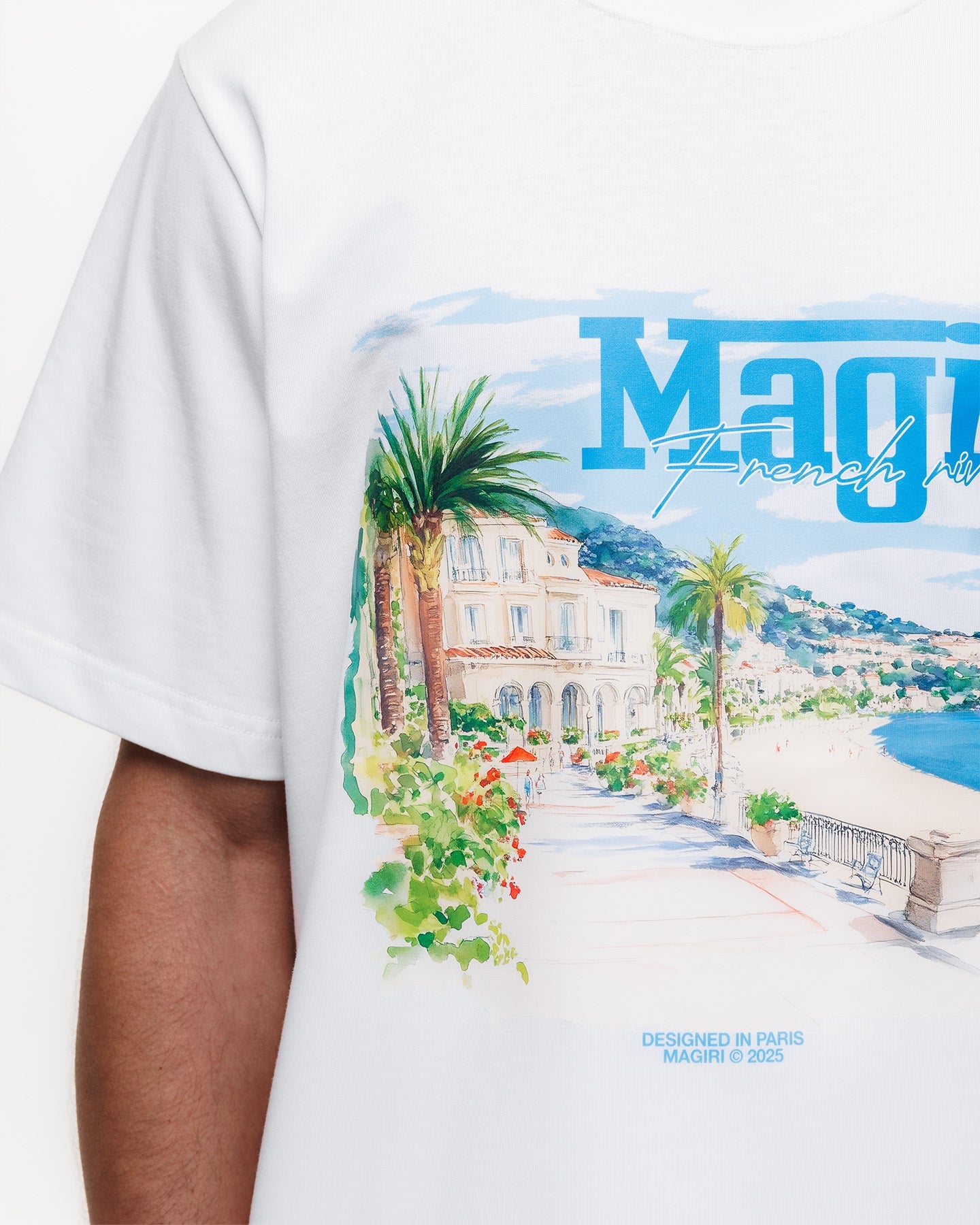 Magiri Rivera Printed T-Shirt in White