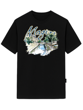 Magiri Riviera Printed T-Shirt in Black
