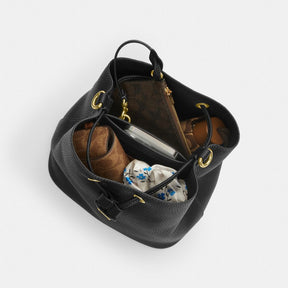 Rowan Bucket Bag With Leopard Print