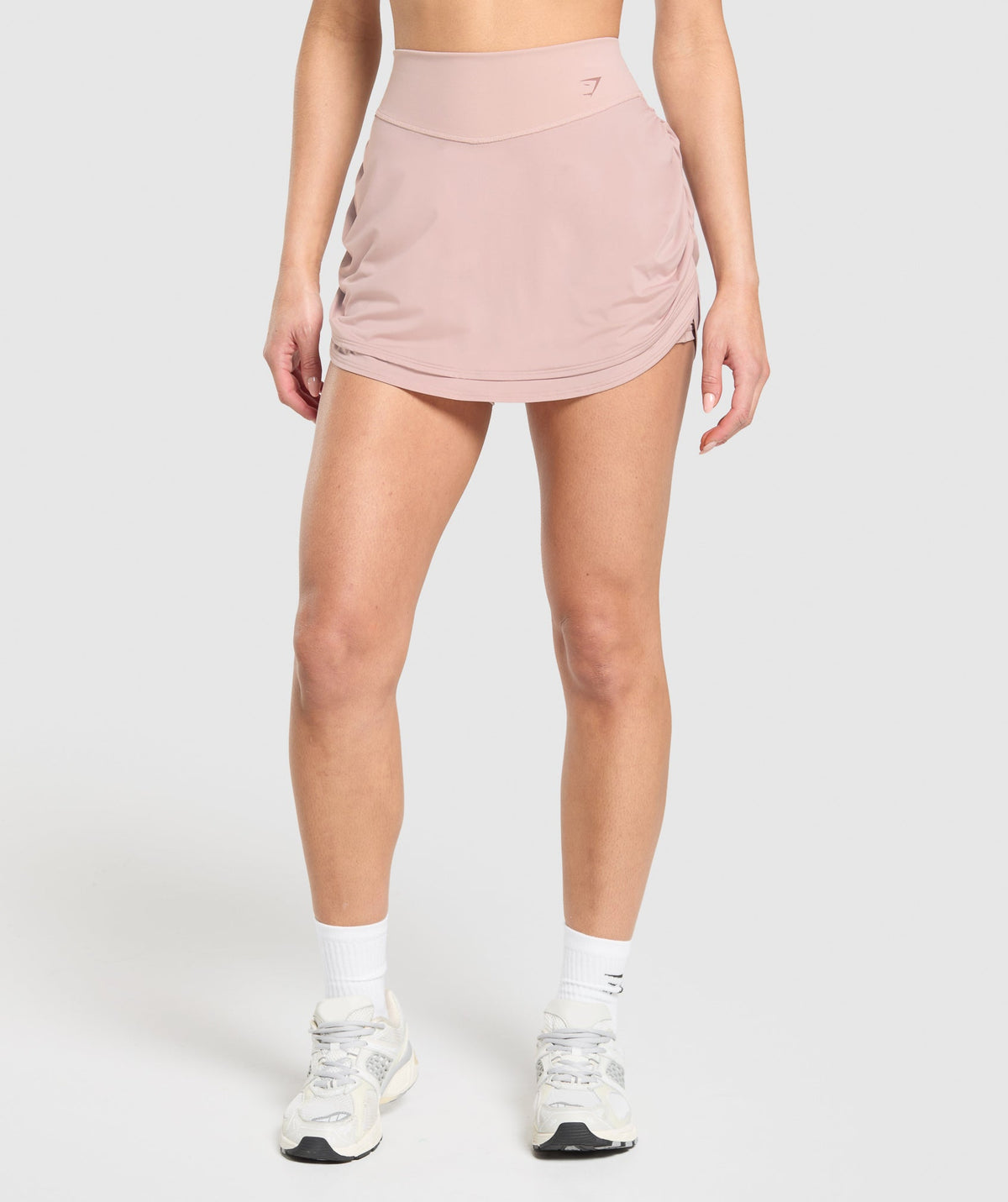 Gymshark Ruched Skort - Muted Pink