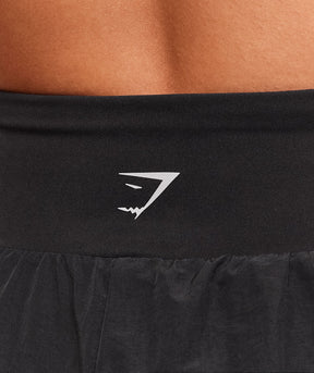 Gymshark Running 2-in-1 Shorts - Black