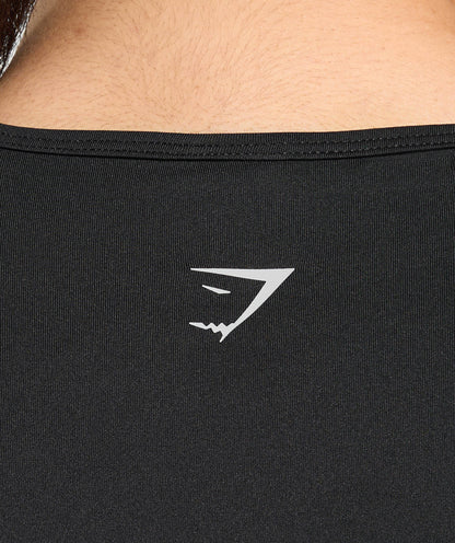 Gymshark Running Long Sleeve Top - Black