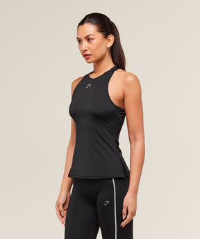 Gymshark Running Back Vent Tank - Black