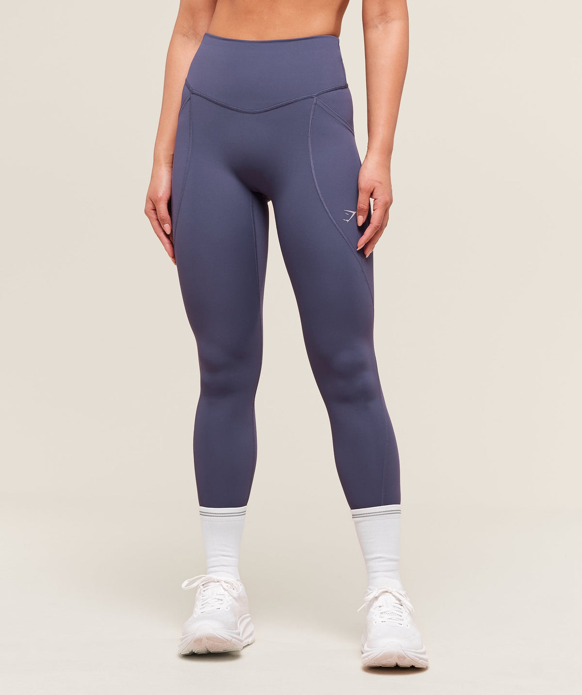 Gymshark Running Pocket Leggings - Weighted Purple