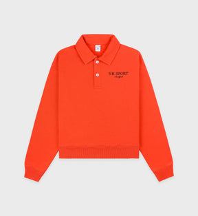 S.R. Sport Polo - Squash/Chocolate