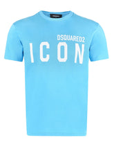Dsquared2 Icon Printed T-Shirt in Blue