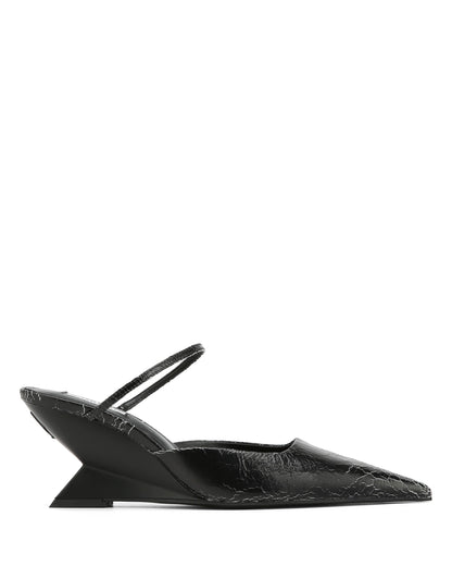 Salem Black Leather