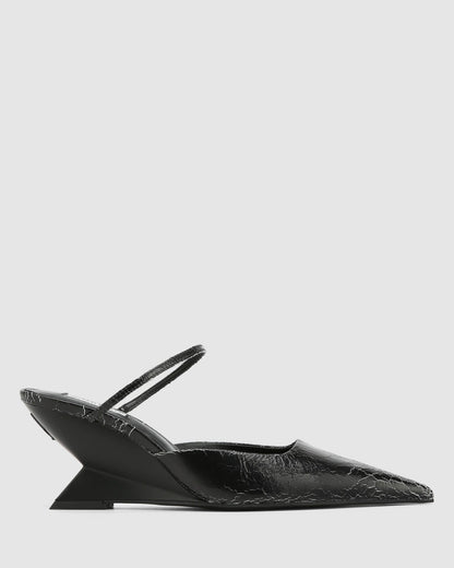 Salem Black Leather